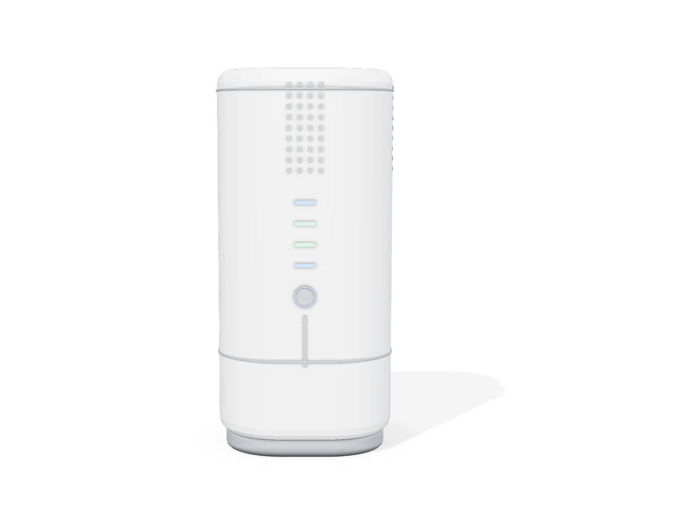 Front view — representative render
