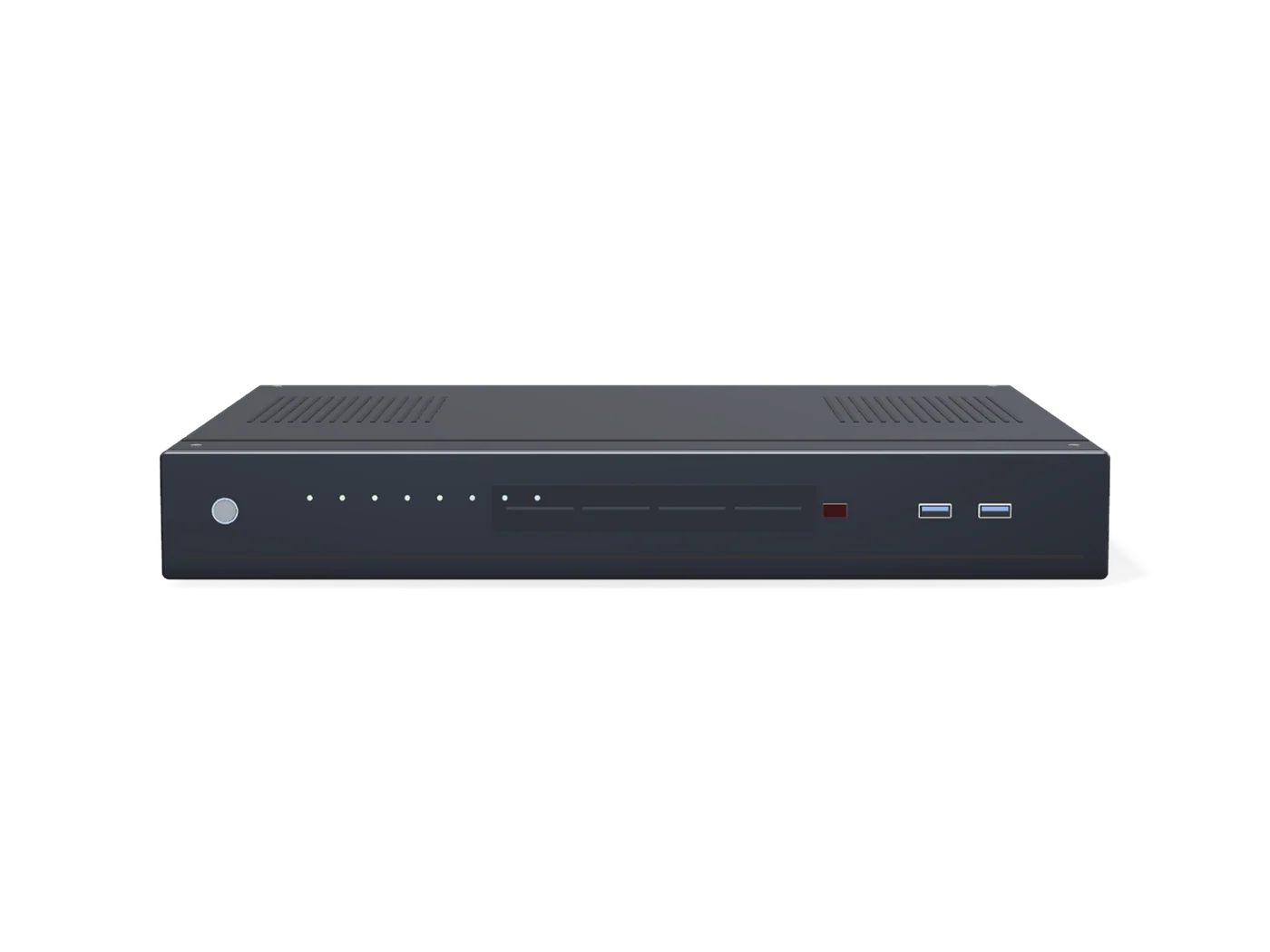 Front view — representative render