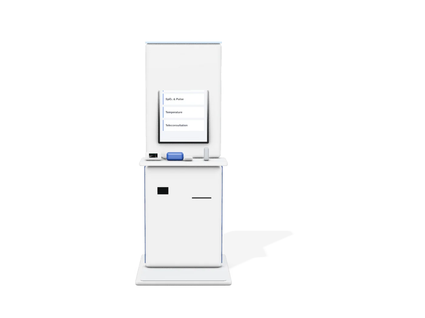 Front view — representative render