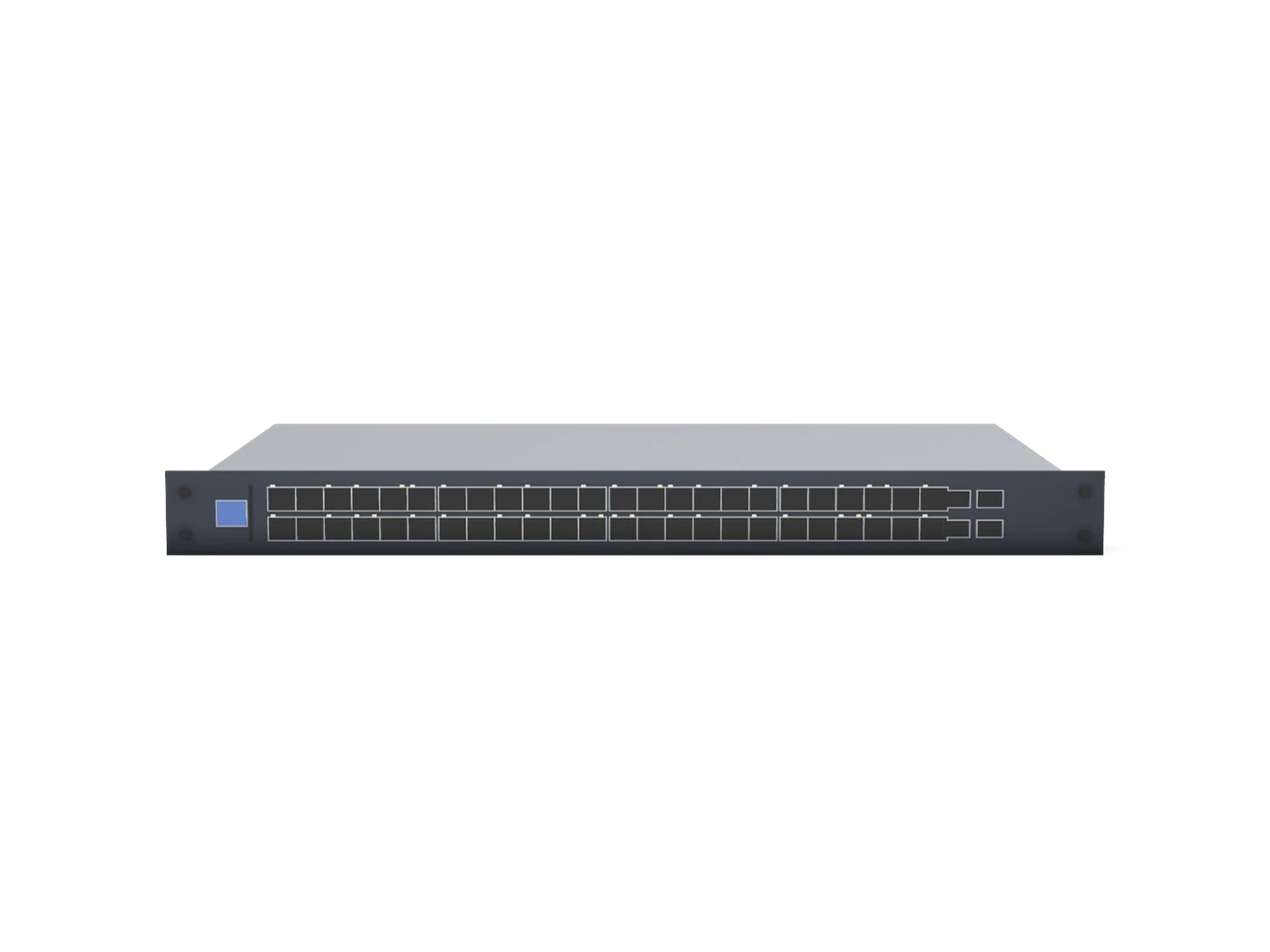 Front view — representative render