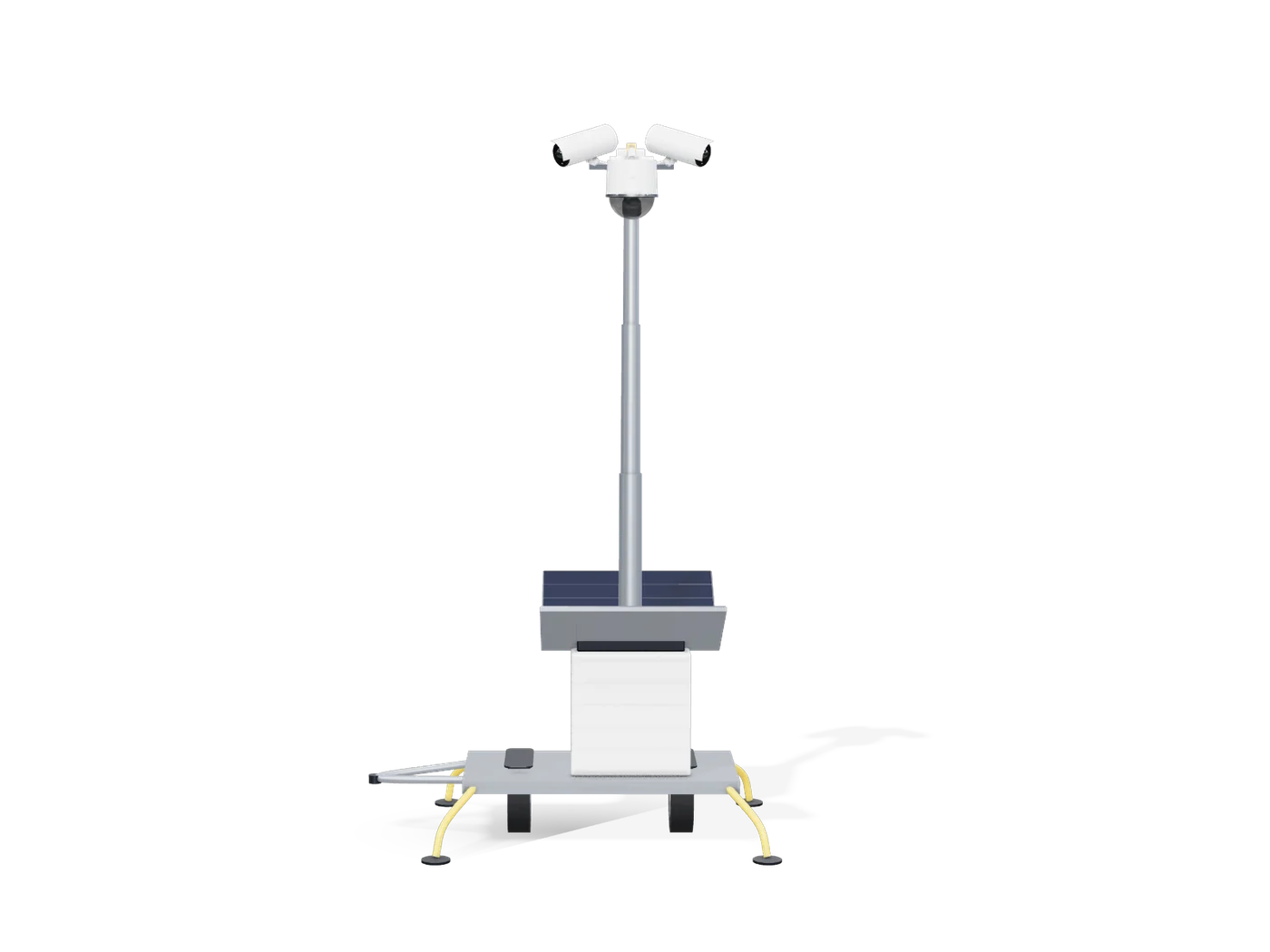 Front view — representative render