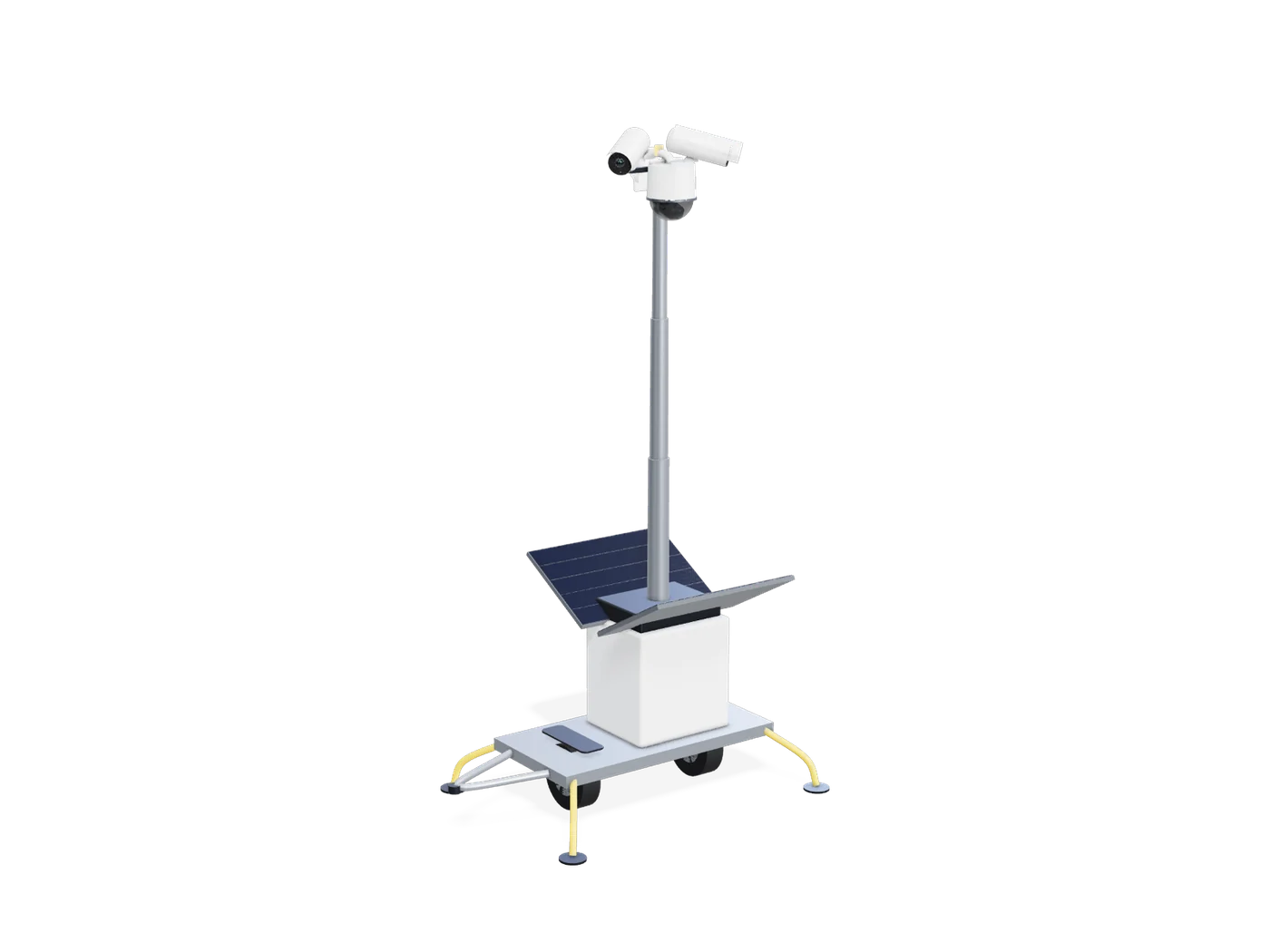 Left view — representative render