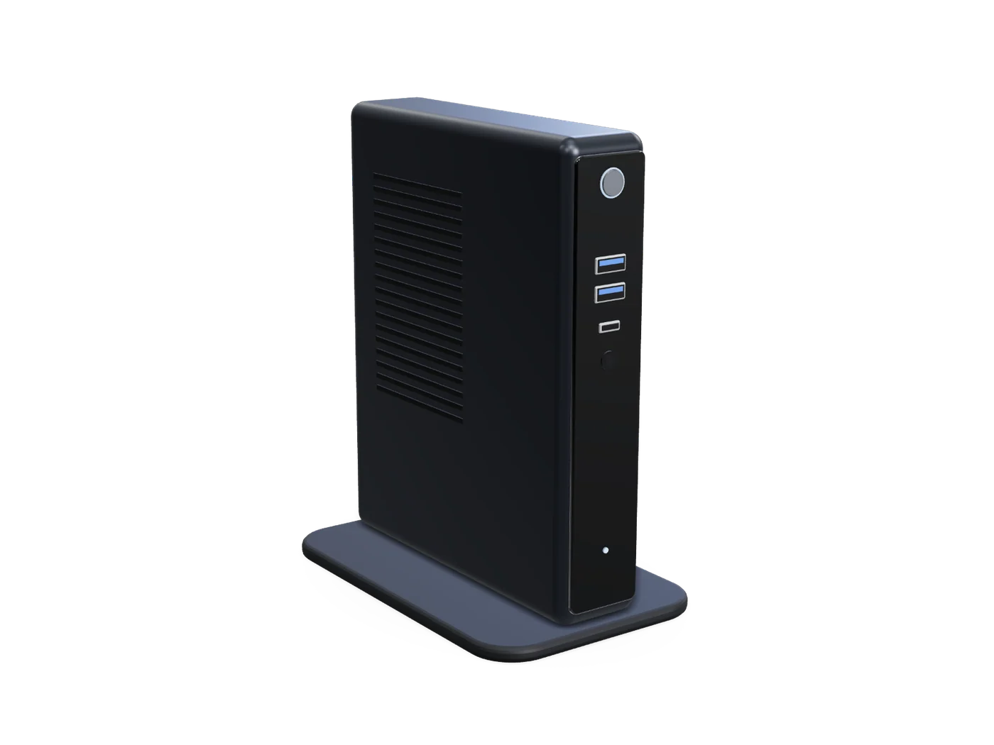 Left view — representative render