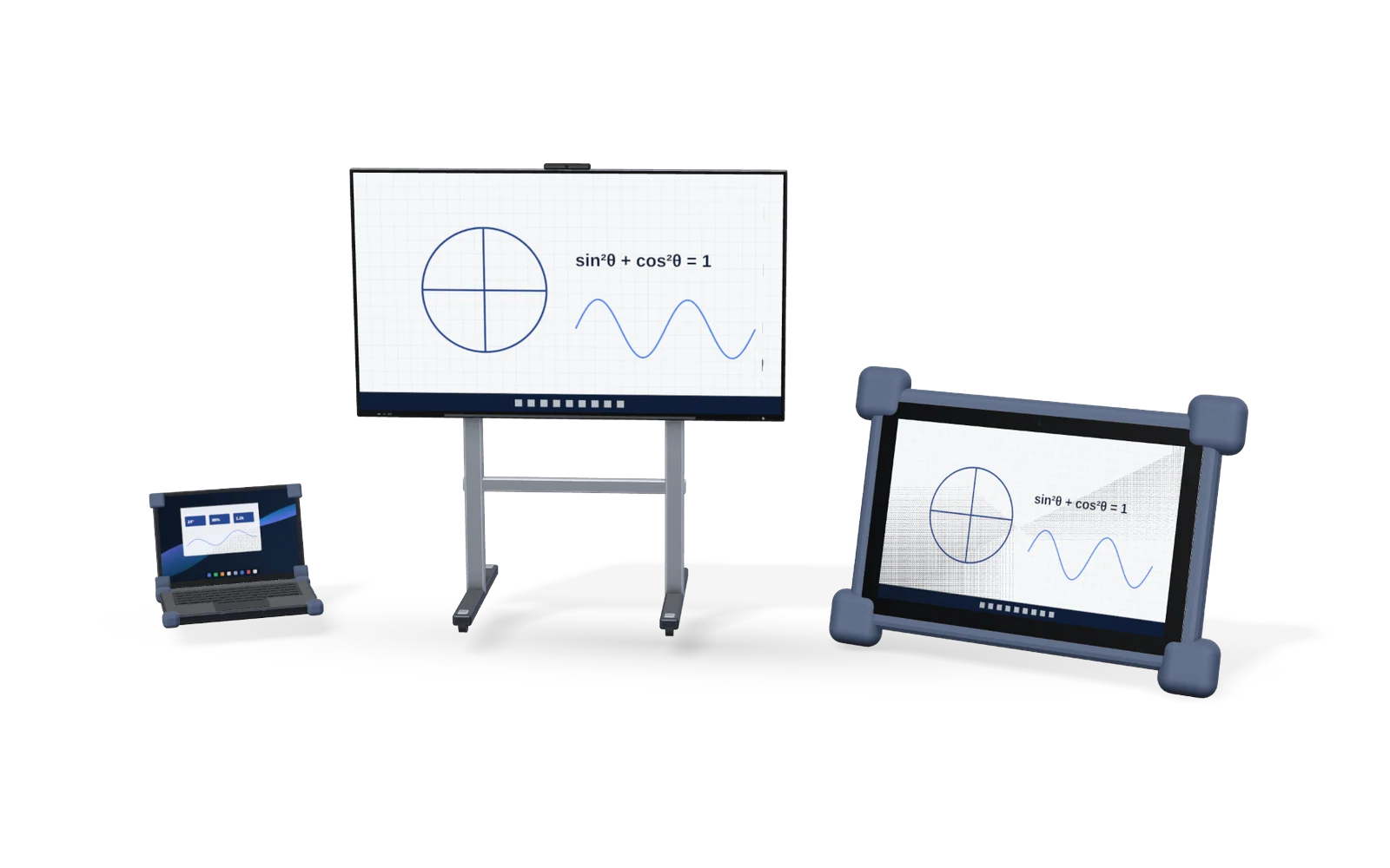 EdTech Solutions — representative renders