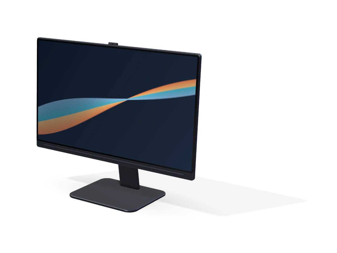 Dark finish — representative render