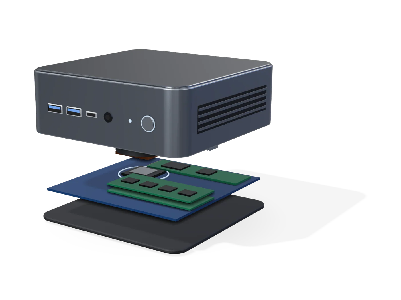 Inside — representative render