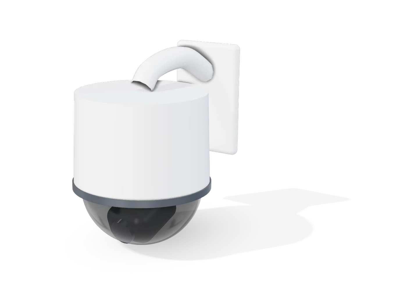 PTZ camera — representative render